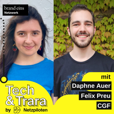 episode Wie schützen wir unsere digitalen Rechte? - mit Daphne Auer und Felix Preu artwork