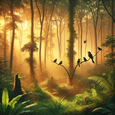 episode El canto de los PÁJAROS en el bosque para una noche tranquila artwork