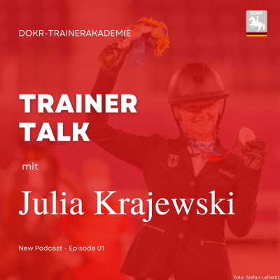 episode Olympiasiegerin Julia Krajewski im Trainer-Talk der DOKR-Trainerakademie artwork
