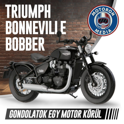 episode Gondolatok egy motor körül: Triumph Bonneville Bobber artwork