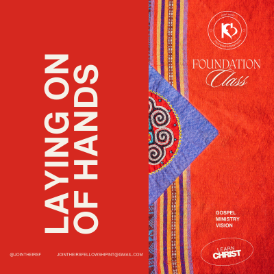 episode Foundation Class - LAYING ON OF HANDS artwork
