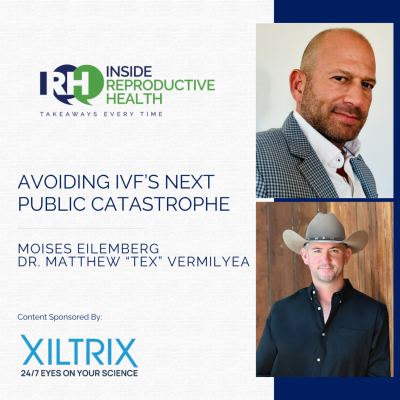 episode Avoiding IVF’s Next Public Catastrophe. Dr. Tex VerMilyea & Moises Eilemberg artwork