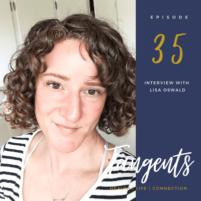 episode Yoga: the why, how and history, Interview with Lisa Oswald artwork