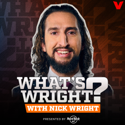episode What's Wright - NFL Week 15 Predictions: Chargers-Chiefs, Bills-Patriots, Packers-Broncos, Lions-Rams | Nick Wright artwork