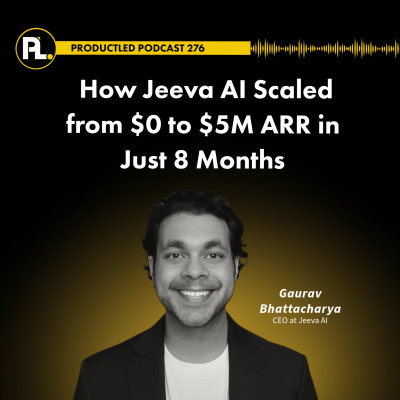 episode How Jeeva AI Scaled from $0 to $5M ARR in Just 8 Months artwork