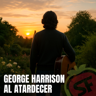 episode 218 - George Harrison al atardecer. artwork