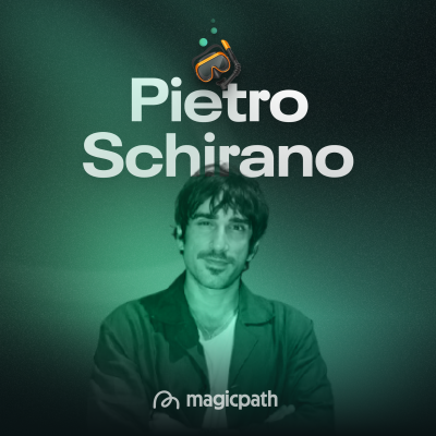 episode Pietro Schirano - AI just gave designers a promotion artwork