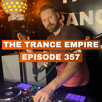 episode THE TRANCE EMPIRE episode 357 with Rodman artwork