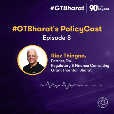 episode #GTBharat's PolicyCast Episode 8 | Exploring the latest corporate ITR changes with Riaz Thingna artwork