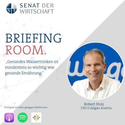 episode "Gesundes Wassertrinken ist mindestens so wichtig wie gesunde Ernährung" - Robert Stolz von Culligan im Gespräch mit Peter Kraus artwork