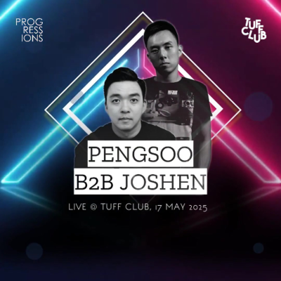 episode 122. Progressions @ Tuff Club (17 May 2025) - Pengsoo B2B Joshen artwork