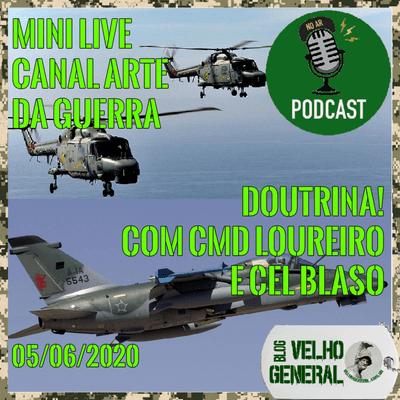 episode Mini Live ADG: FAB e Marinha, as diferenças de doutrinas operacionais. artwork