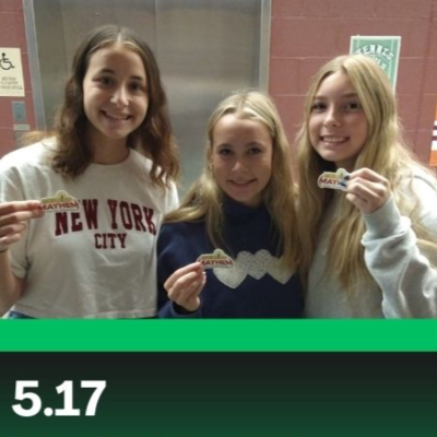episode S5:E17: Messy Mornings, Constitution Day, Girls Swim Captains artwork