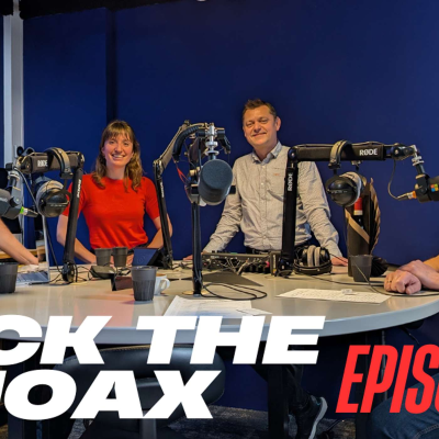 episode Microsoft #SecurityLifeHacks Presents: Hack the Hoax, de podcast-serie over het ontrafelen van mythes in het gebied van data security. Episode 4 artwork