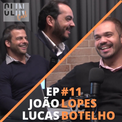 episode Tudo sobre a Clina.care, o “airbnb” de consultórios com João Lopes e Lucas Botelho-Clinside Cast #11 artwork