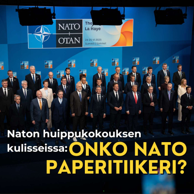 episode Mitä historiallista Naton huippukokouksessa oli? Haagin huippukokouksen kulisseissa artwork