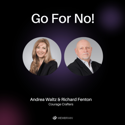 episode Go for No! │ Andrea Waltz & Richard Fenton artwork