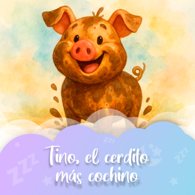 episode Cuento nº80 Tino, el cerdito más cochino artwork