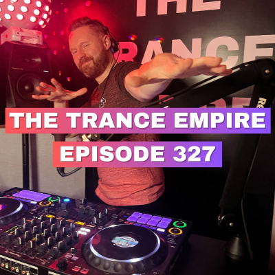 episode THE TRANCE EMPIRE episode 327 with Rodman artwork