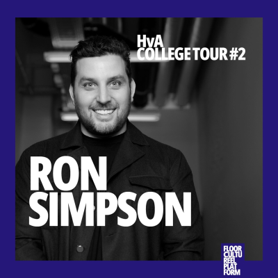 episode Ron Simpson in de HvA College Tour artwork