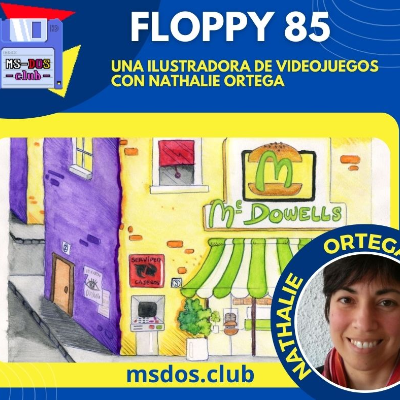 episode Floppy 85 - Una ilustradora de videojuegos con Nathalie Ortega artwork