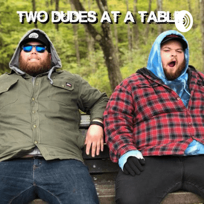 Two Dudes at a Table