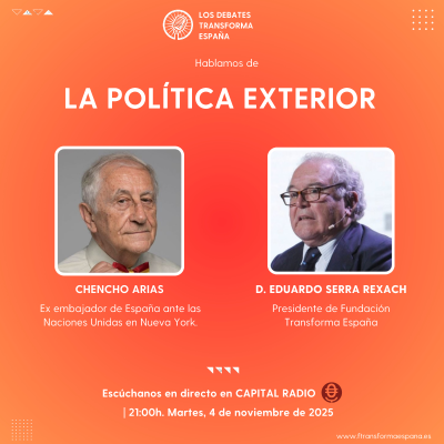 episode Los Debates Transforma España. La Política Exterior. artwork