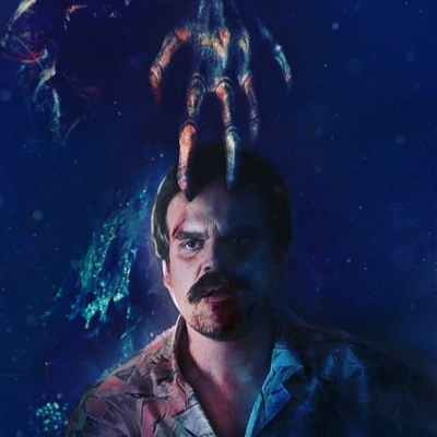 episode Stranger things theory's ( the new guy) artwork