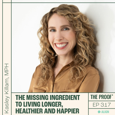 episode The missing ingredient to living longer, healthier and happier | Kasley Killam, MPH artwork