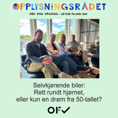 episode Selvkjørende biler: Rett rundt hjørnet, eller kun en drøm fra 50-tallet? artwork