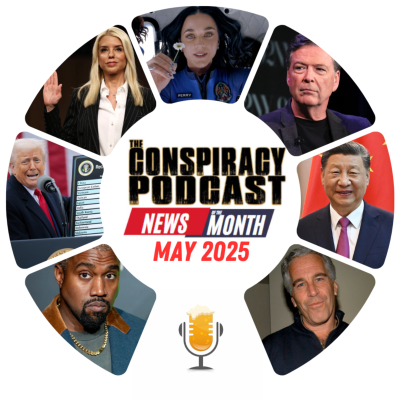 episode NEWs of MAY 2025 - The New Pope, AG Pam Bondi Interview, Epstein News, Power Outages, Kayne West, Bill Gates donates it all artwork