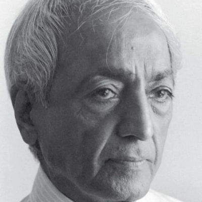 episode El condicionamiento distrae a la mente. Jiddu Krishnamurti. artwork