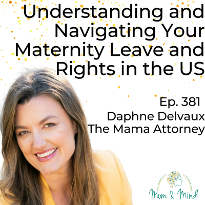 episode 381: Understanding and Navigating Your Maternity Rights in the US with Daphne Delvaux artwork