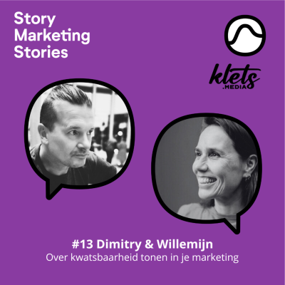 episode #13 Willemijn & Dimitry - Over kwetsbaarheid tonen in je marketing artwork