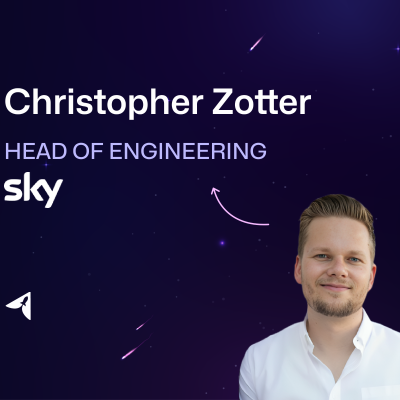 episode Christopher Zotter from Sky | The Art & Science of Leading Global Dev Teams artwork