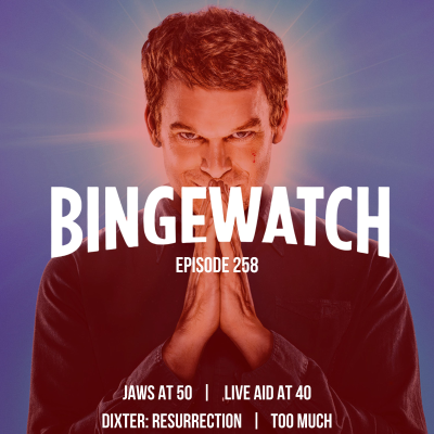 episode Sharks, Serial Killers, and Bob Geldof artwork