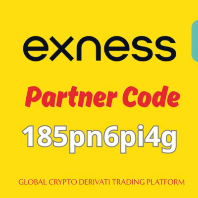 Exness Partner Code is :"185pn6pi4g"