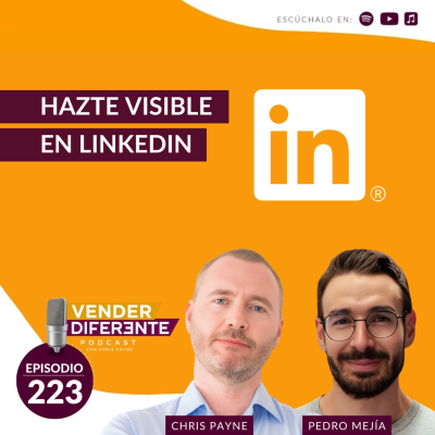 episode Hazte visible en LinkedIn con Pedro Mejía (Episodio 223) artwork