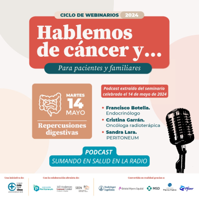 episode Hablemos de cáncer y... repercusiones digestivas artwork