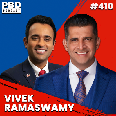 episode Vivek Ramaswamy: Trump Wildwood Rally & Ann Coulter's Controversial Comments | PBD Podcast | Ep. 410 artwork