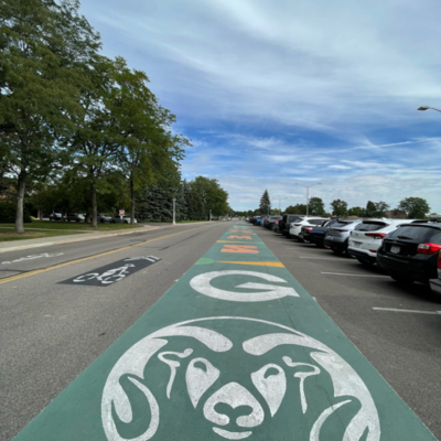 episode Q&A with a fellow Colorado State alumni about tailgating artwork