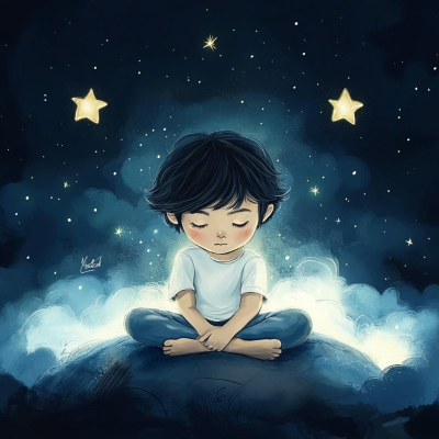 episode Guided Sleep Meditation for Kids and Parents | Relaxation Techniques for Anxiety artwork