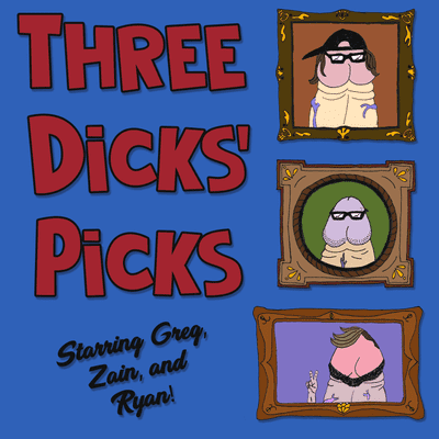 episode Three Dicks' Picks Ep. 63 - Memories of Murder, Slipknot, Vulfpeck: Live at MSG artwork