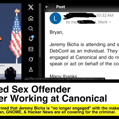 episode Registered Sex Offender No Longer Working at Canonical artwork