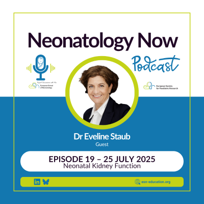 episode Neonatal Kidney Function with Dr Eveline Staub artwork