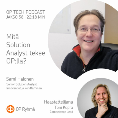 episode #58 – Mitä Solution Analyst tekee OP Ryhmässä? artwork