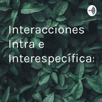 Interacciones Intra e Interespecíficas