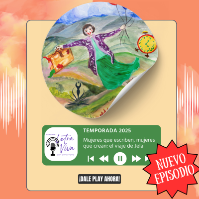 episode Mujeres que escriben, mujeres que crean: El viaje de Jela artwork