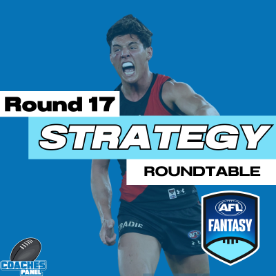 episode AFLFantasy Strategy Roundtable | Round Seventeen artwork