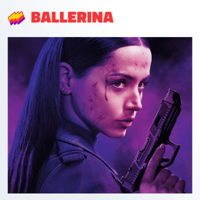 episode T16E19- Ballerina: Mucho John Wick artwork